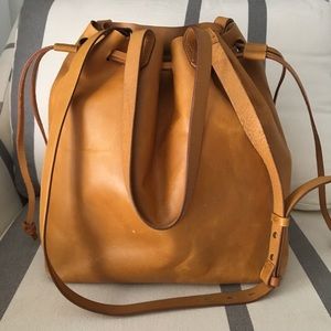 Madewell medium  drawstring transport tote